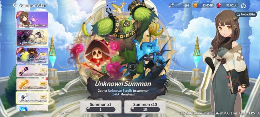 Summoners War: Chronicles Monsters