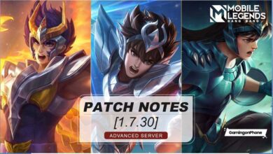 Mobile Legends Patch 1.7.30 Update
