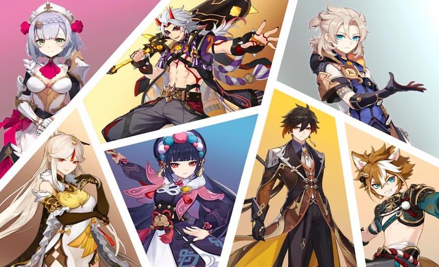 Genshin Impact more Geo Characters