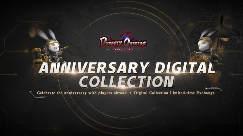 Dynasty Origins Conquest 1st anniversary digital collection