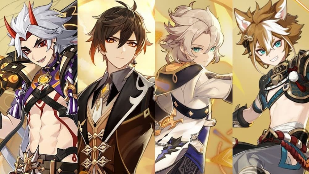 Genshin Impact Geo Characters