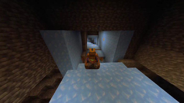 Minecraft ice track