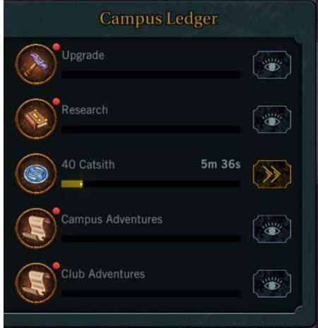 Campus Ledger in Witch Arcana