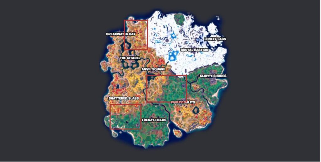 Fortnite Wolf locations