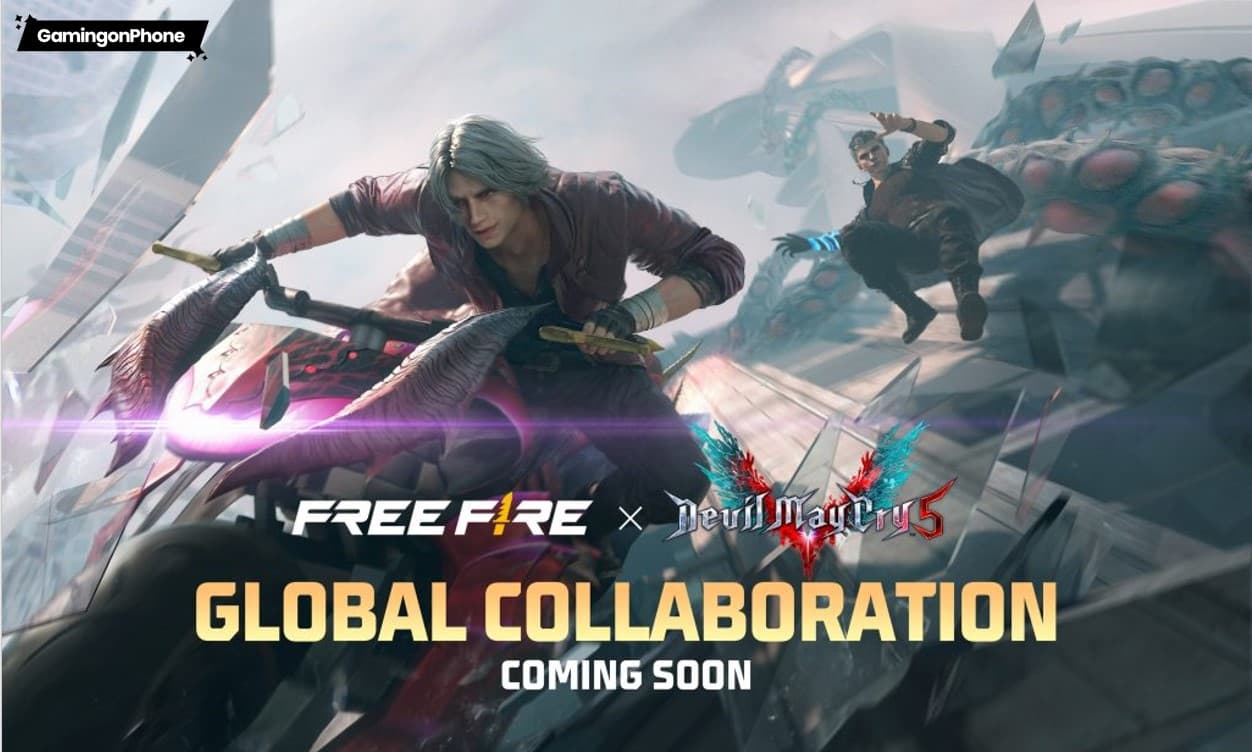 Free Fire announces collaboration with Devil May Cry 5