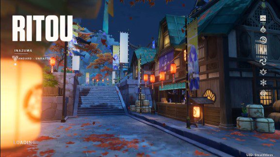 Genshin Impact Ritou as Valorant map