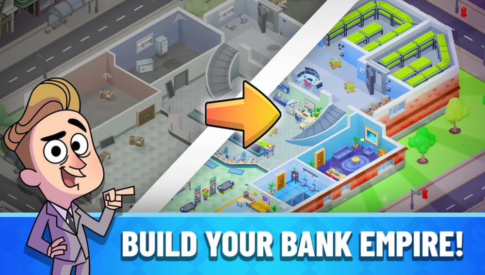 Idle Bank Tycoon available
