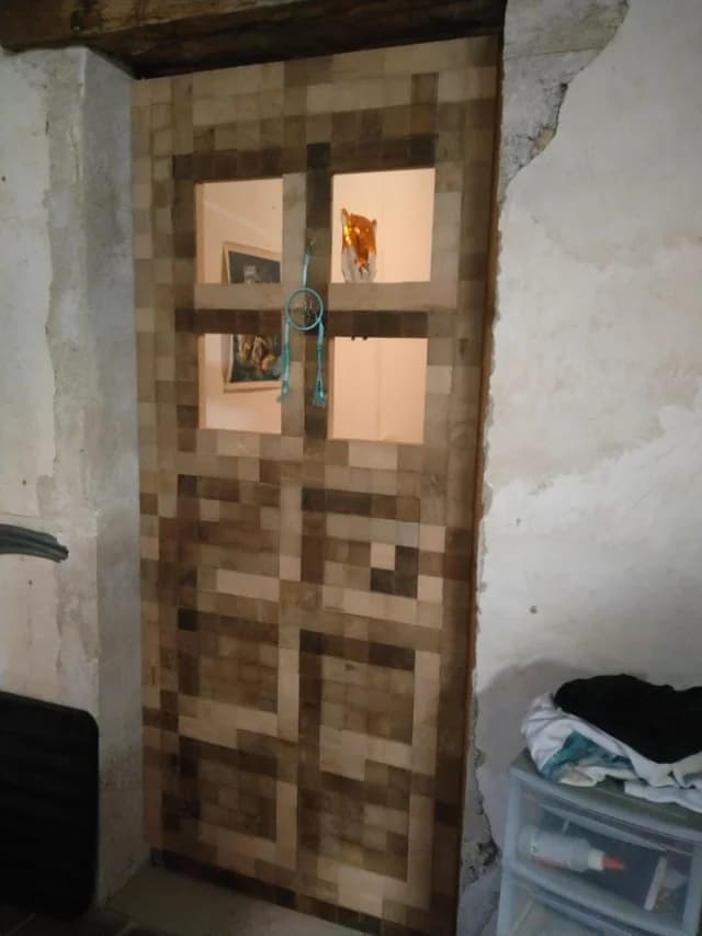 Minecraft wooden door