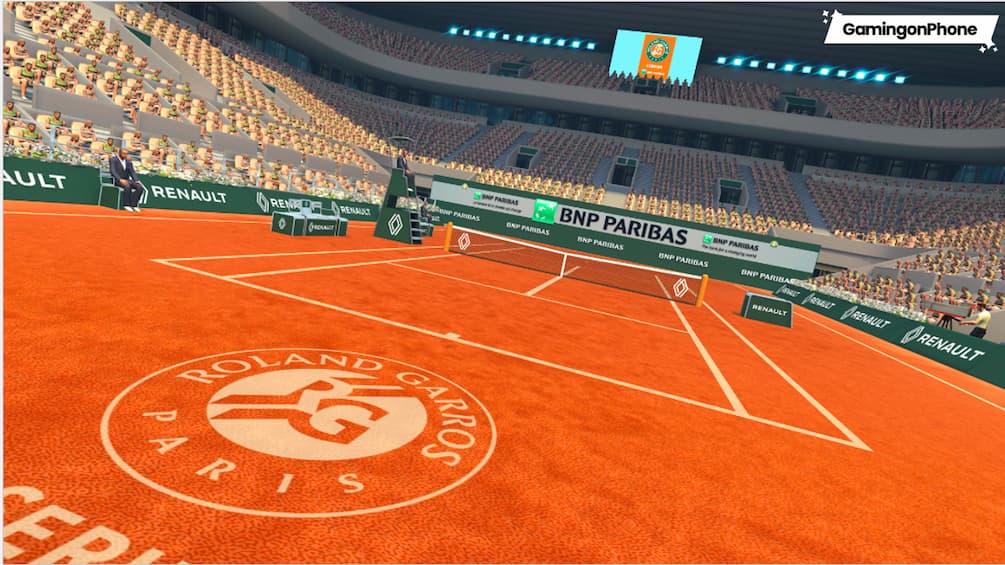 Tennis Clash official Roland-Garros mobile game