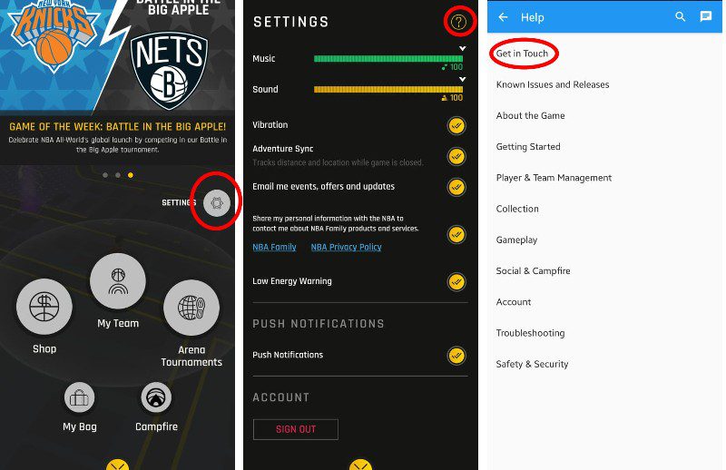 Reporting a Bug in NBA All-World