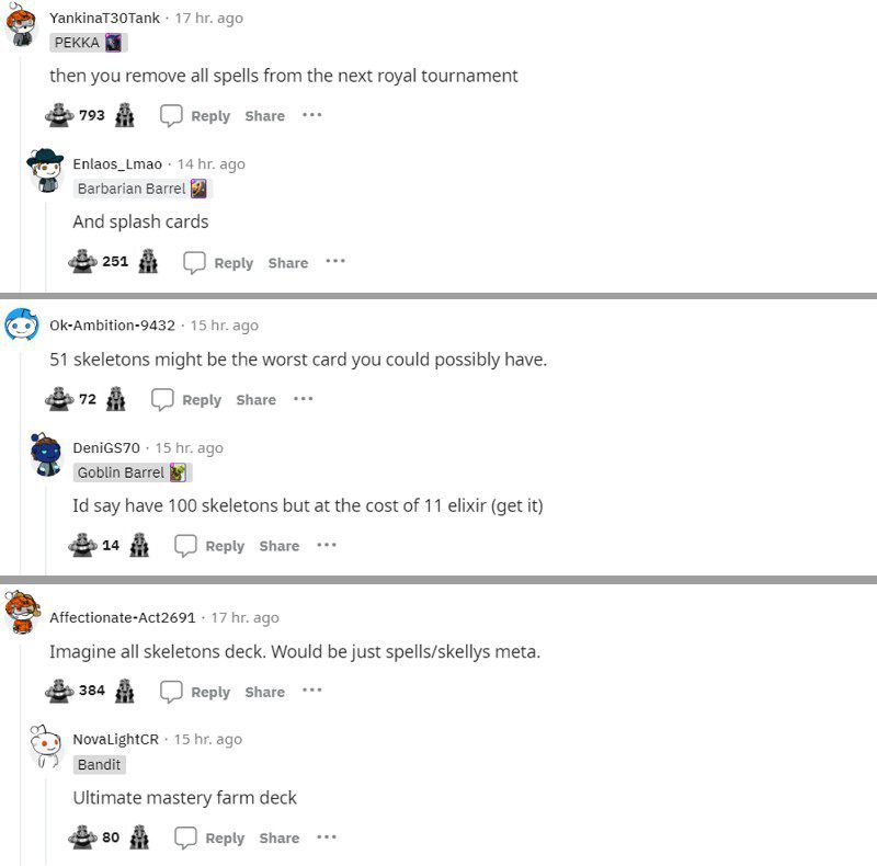 Clash Royale Skeleton concept reddit