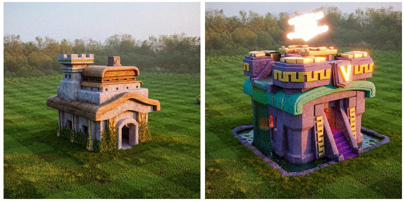 Clash of Clans renders