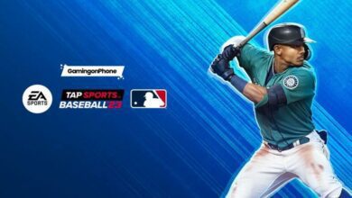 EA Sports MLB Tap Sports Baseball 2023 Game Cover, MLB Tap Sports Baseball 2023 Team Guide