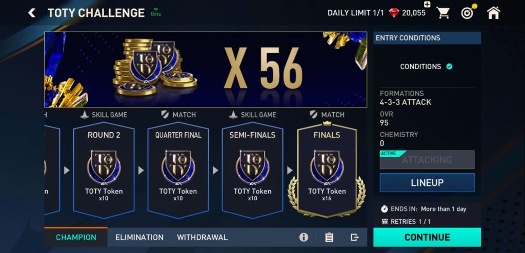 FIFA Mobile 23 TOTY Chapter Challenge Mode challenges