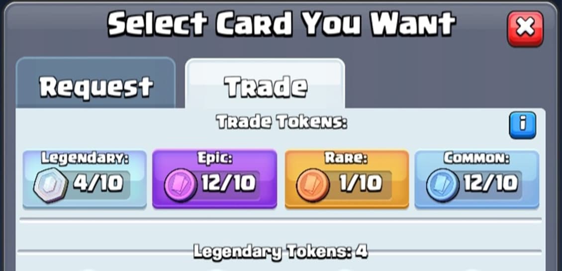 Clash Royale Trade Tokens guide: How to get and where to use