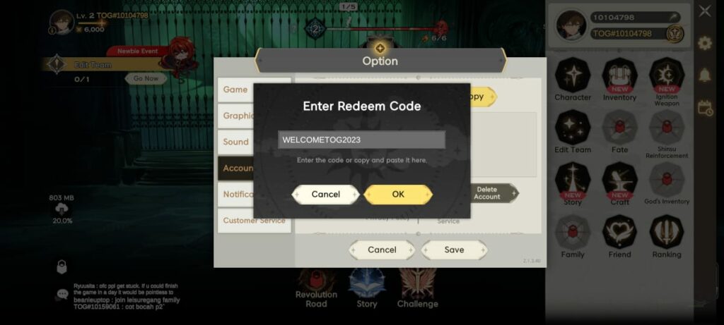 Tower of God: Great Journey redeem codes and how to use them (July 2024)