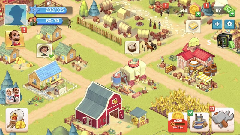 The Oregon Trail: Boom Town Gameplay