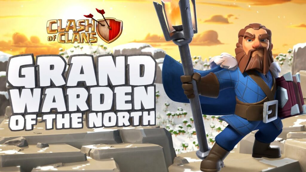 Clash of Clans Grand Warden skins warden of the north