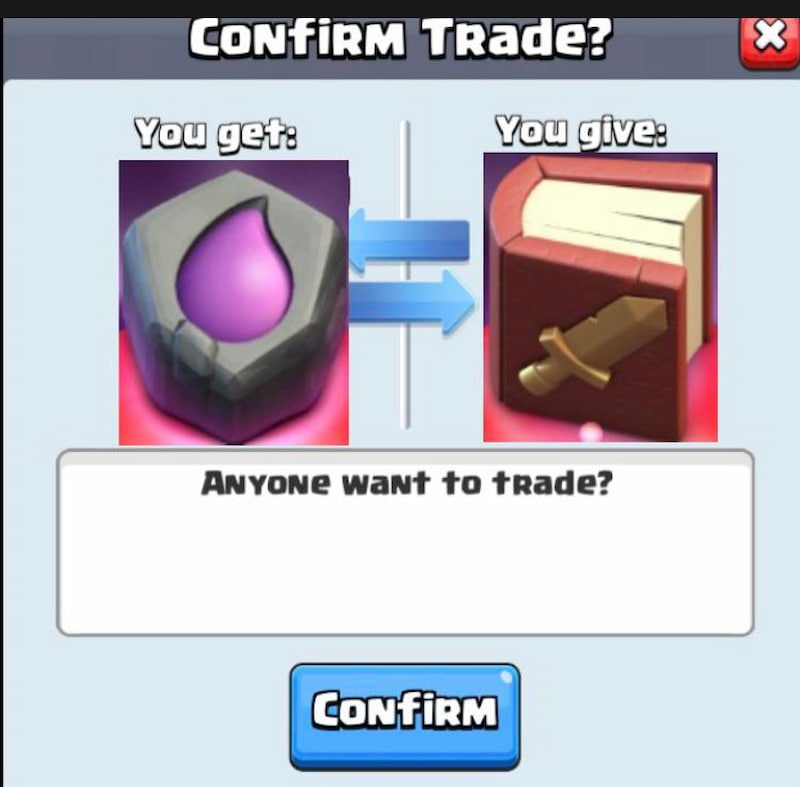 Clash of Clans reddit concept trade
