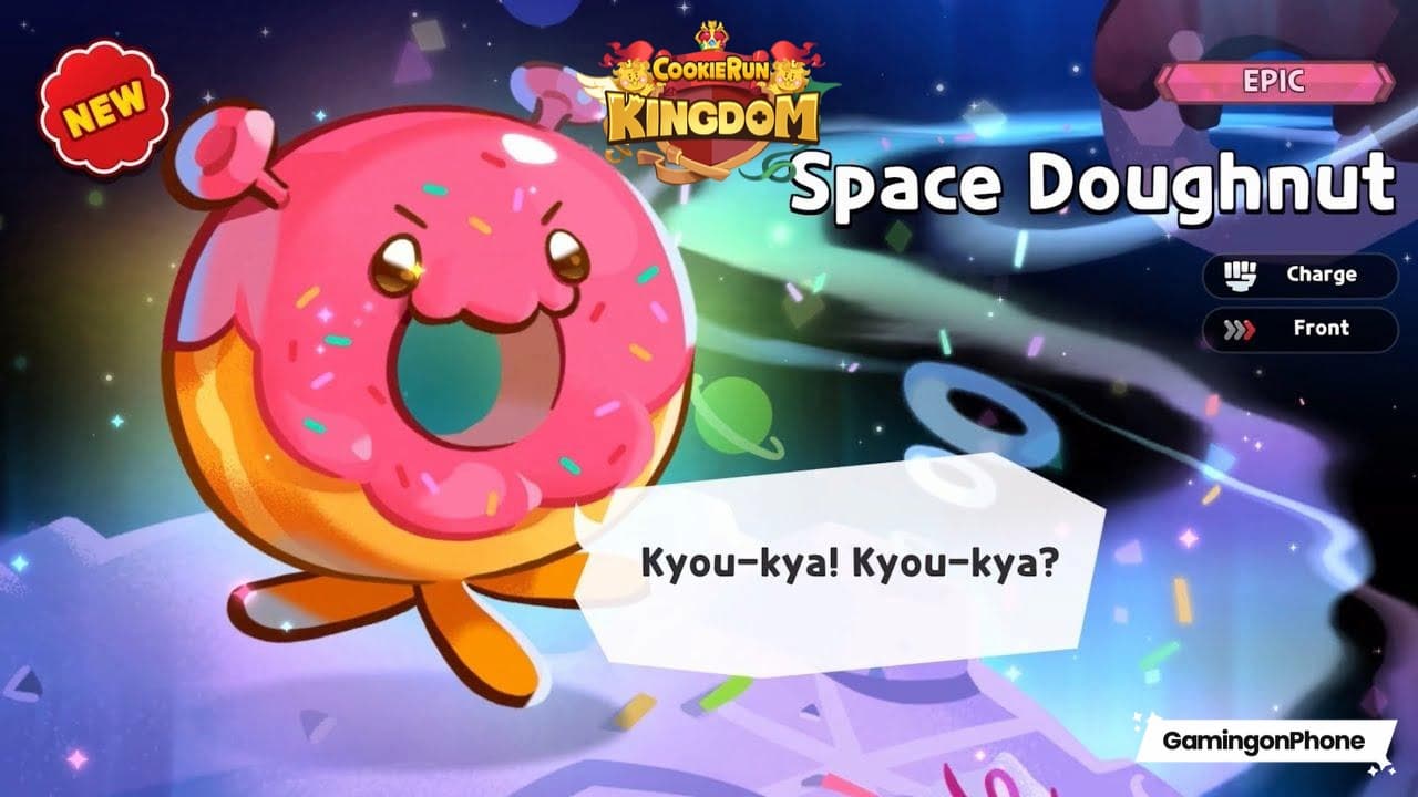 Space donut cookie run