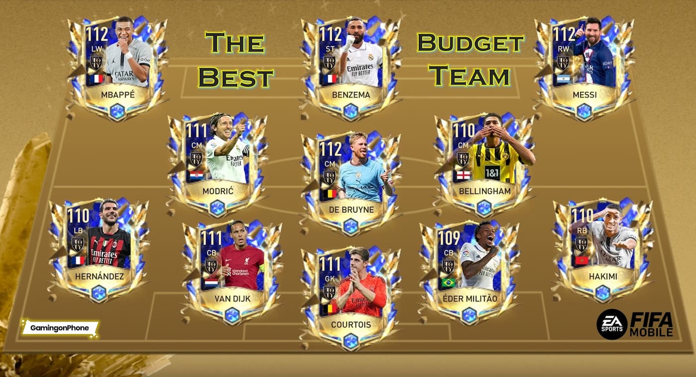 Max Rated Squad in FIFA MOBILE 23 ✓ #fifamobile22 #fifamobile23 #FIFAMobile