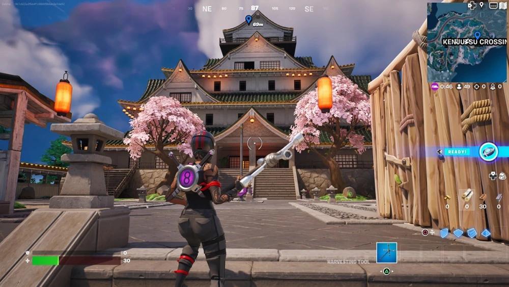 Fortnite MEGA Kenjutsu Crossing