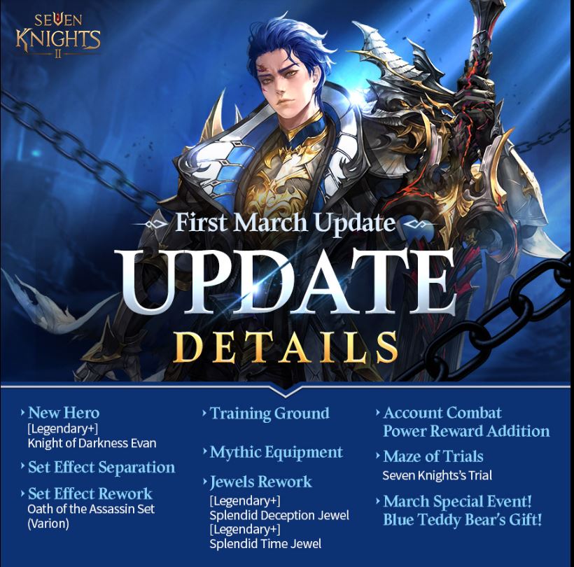 Seven Knights 2 brings a new hero, special events and more in its first March 2023 update - GamingOnPhone (Picture 1)