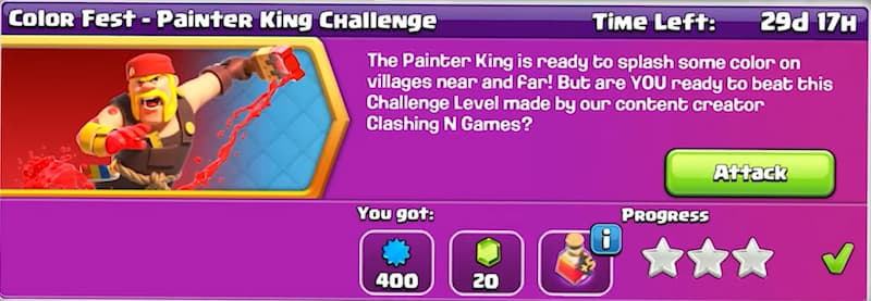 Painter King Challenge