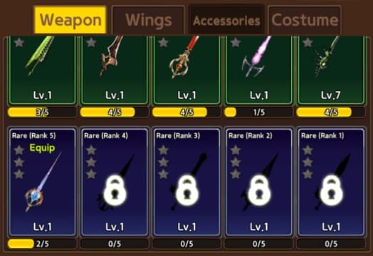 Valkyrie Story Idle RPG Use the best Equipment