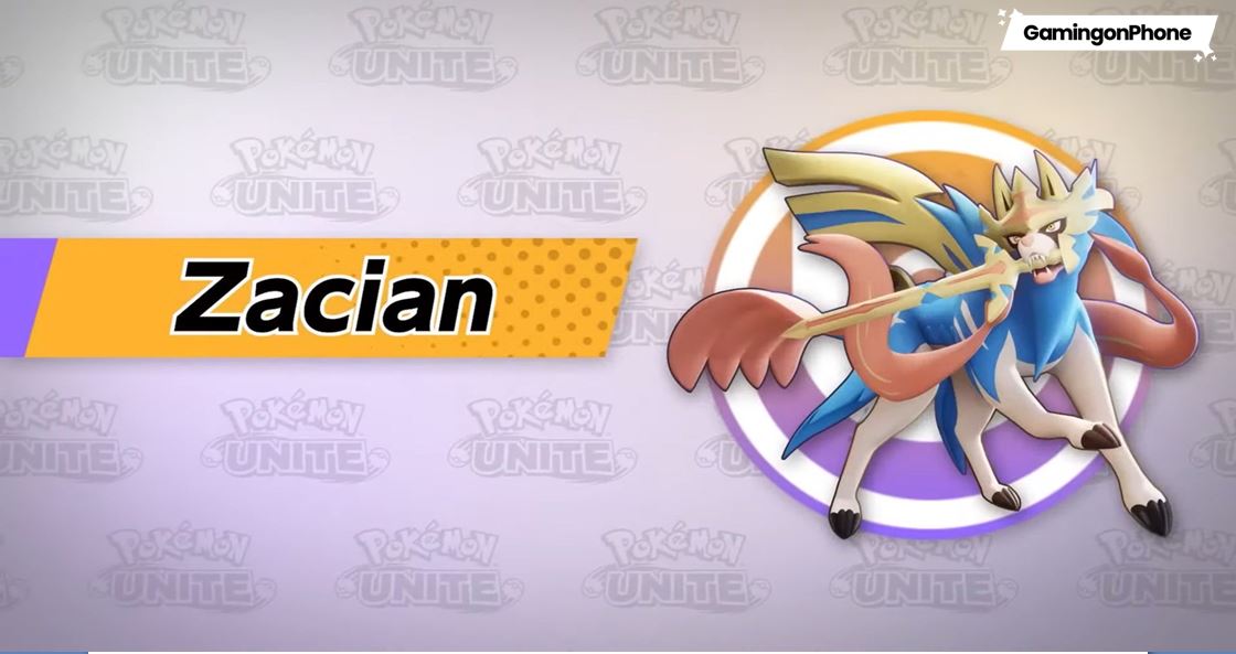 Zacian All Details 🔥⚔️, Pokemon Unite Zacian