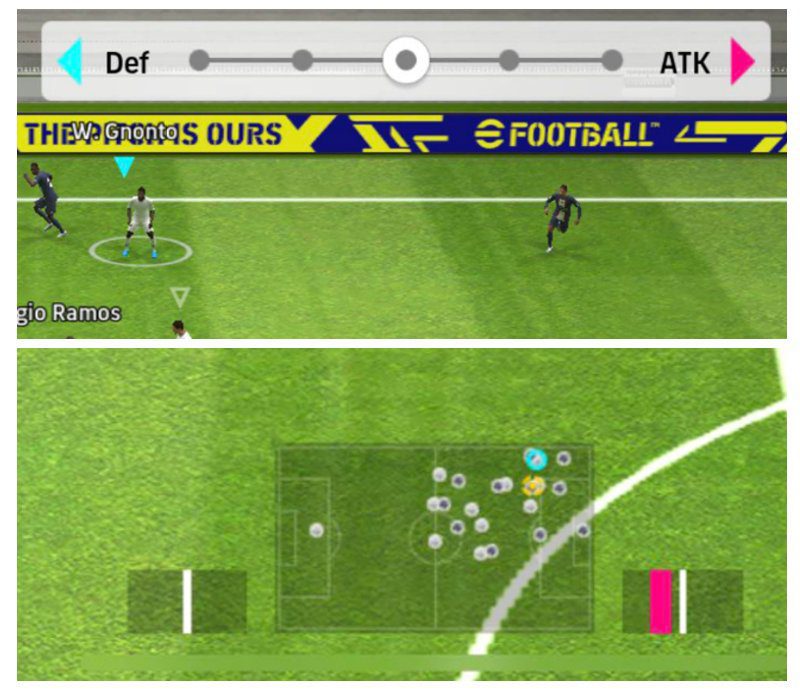 Attack and Defense Bar in eFootball Season 4