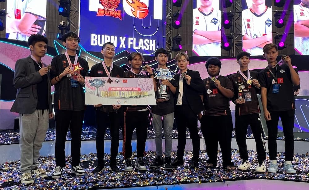 Mobile Legends MPL-KH Cambodia Spring Split 2023 champions