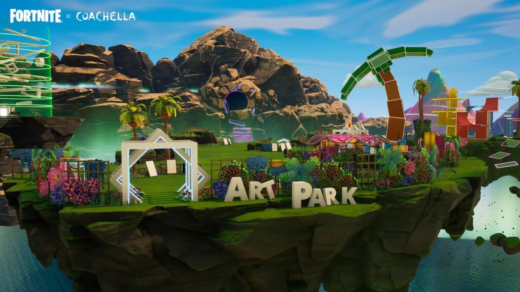 Fortnite fortography art park