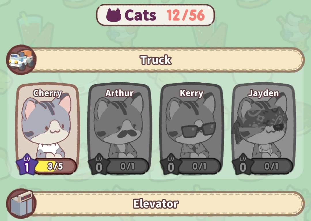 My Cat Tower Idle Tycoon types of cat workers