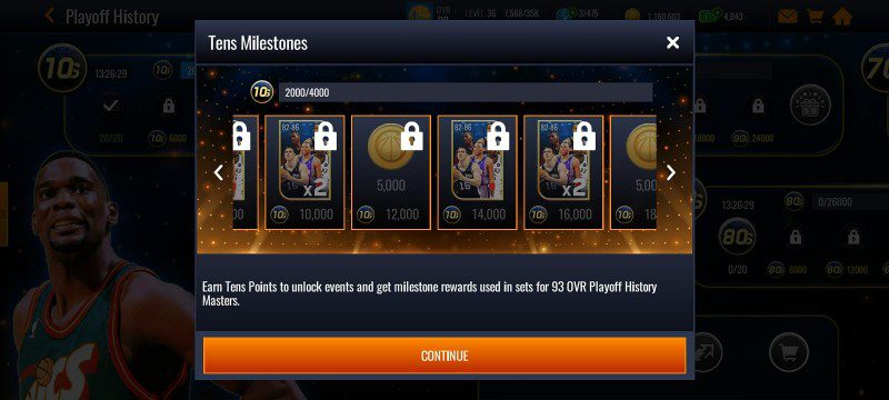 NBA Live event overview