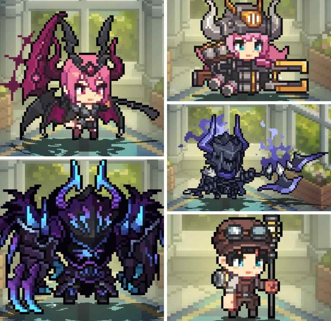 Unknown Knights Pixel RPG late team