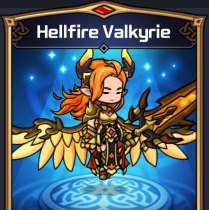 Valkyrie Idle character 8