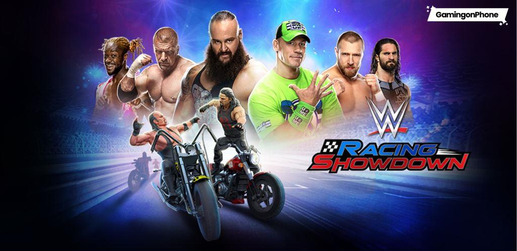 WWE Racing Showdown Game Action Race Cover