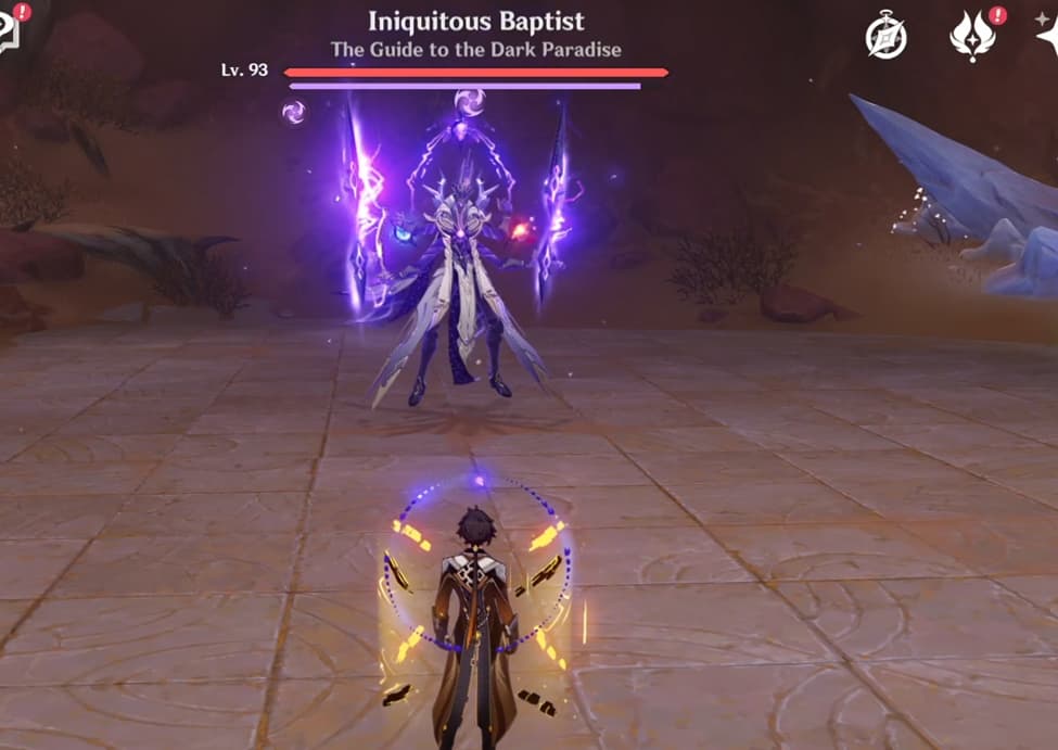 Genshin Impact Iniquitous Baptist Boss