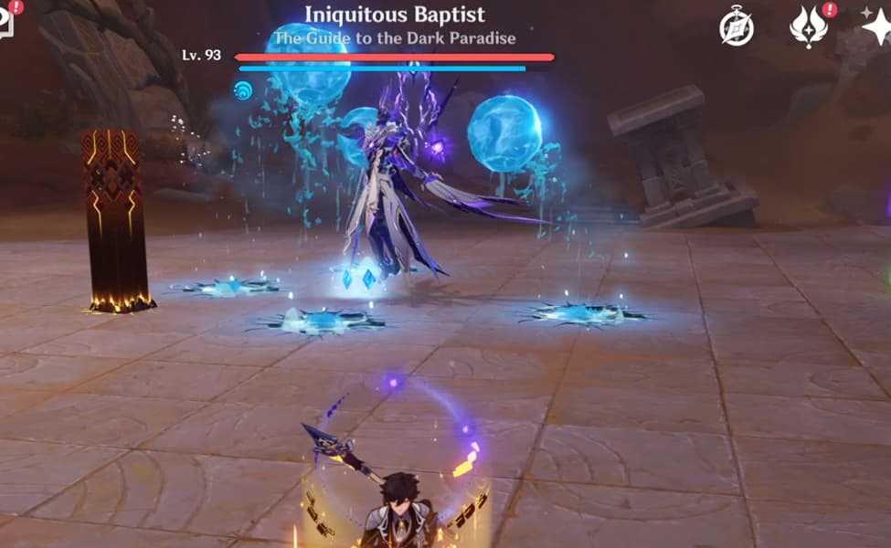 Genshin Impact Iniquitous Baptist Boss