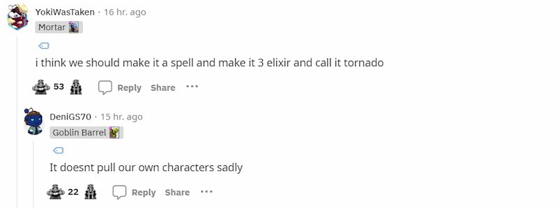 reddit reaction fan card