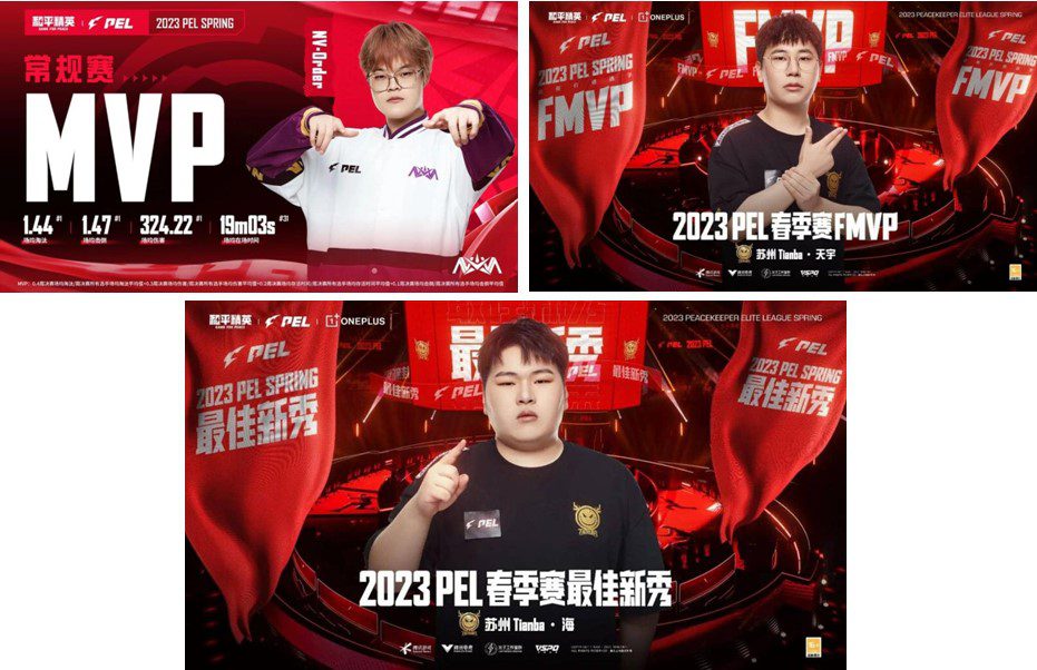Tianba Peace Elite League PEL Spring 2023 champions