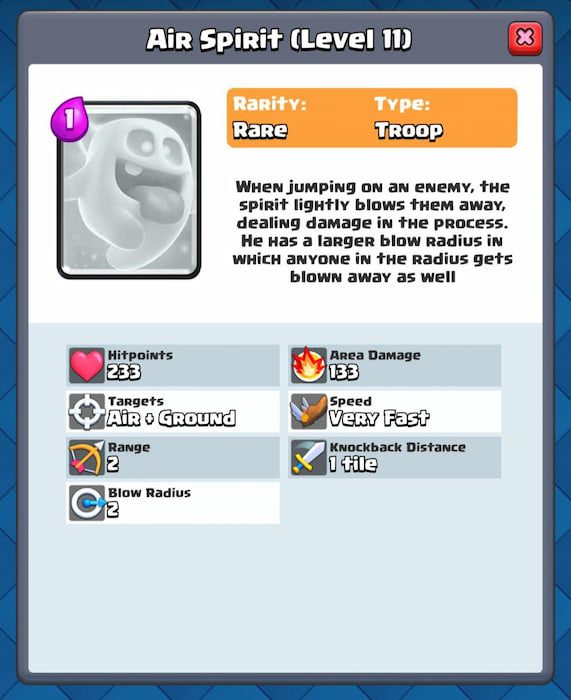 Air Spirit concept card