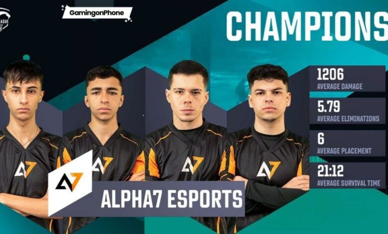 Alpha7 Esports crowned the champions of PMPL Americas Championship 2023 Spring