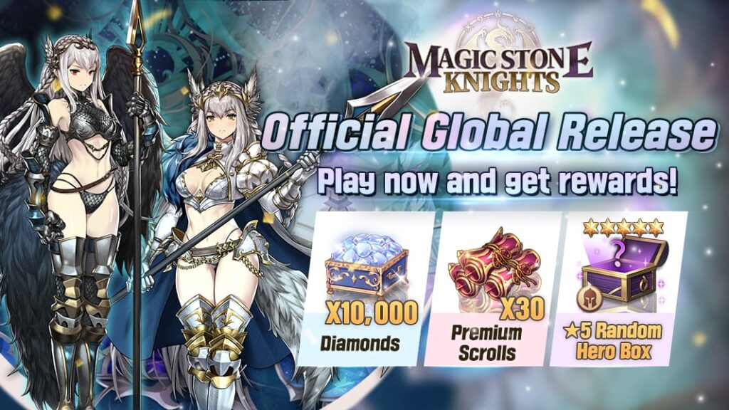 Magic Stone Knights launch rewards