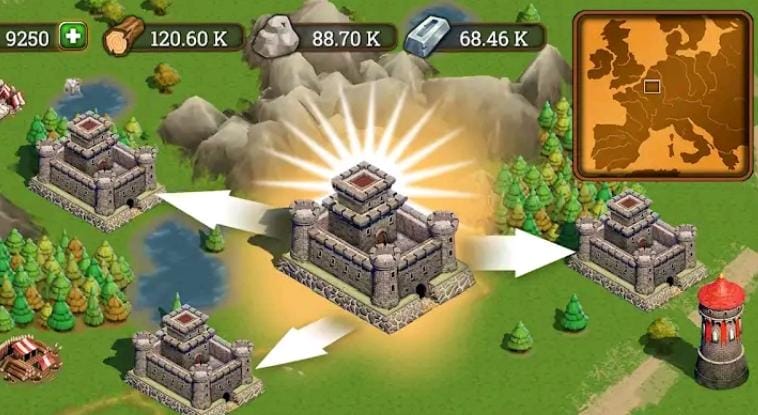 Medieval Kingdoms Castle MMO tower