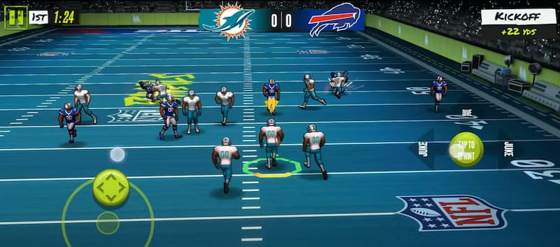 NFL Rivals gameplay