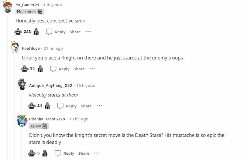 empty tower concept reaction