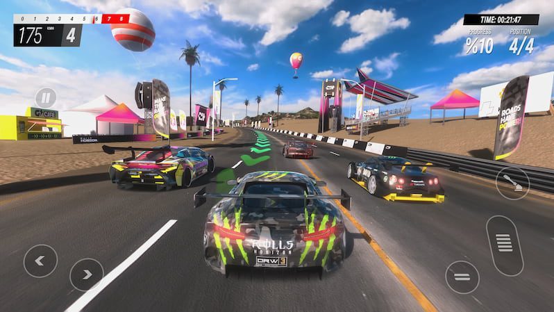 Rally Horizon gameplay