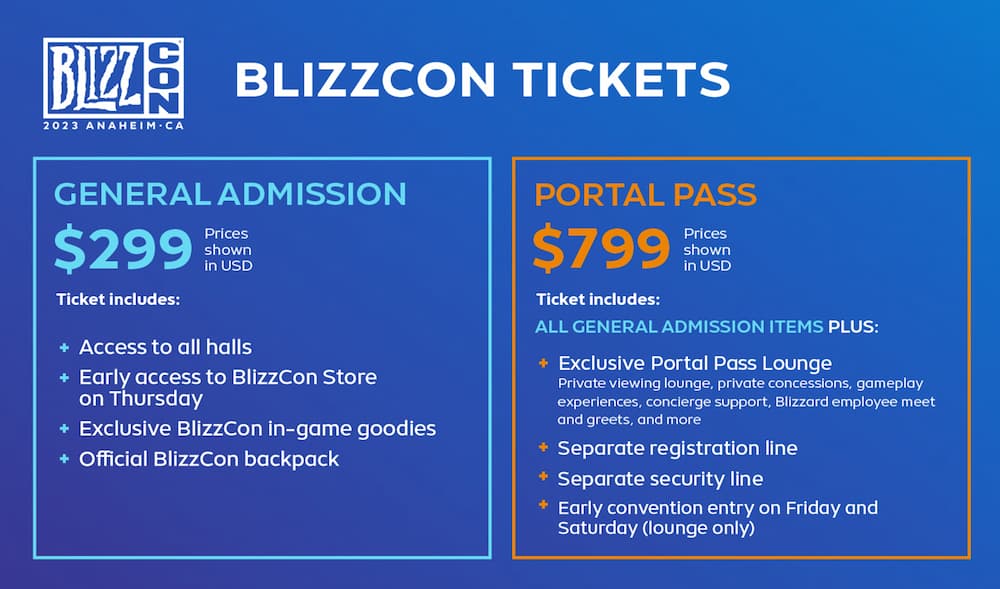 Blizzard Entertainment BlizzCon 2023